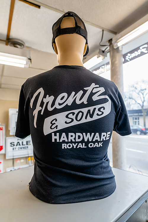 Frentz Hardware apparel