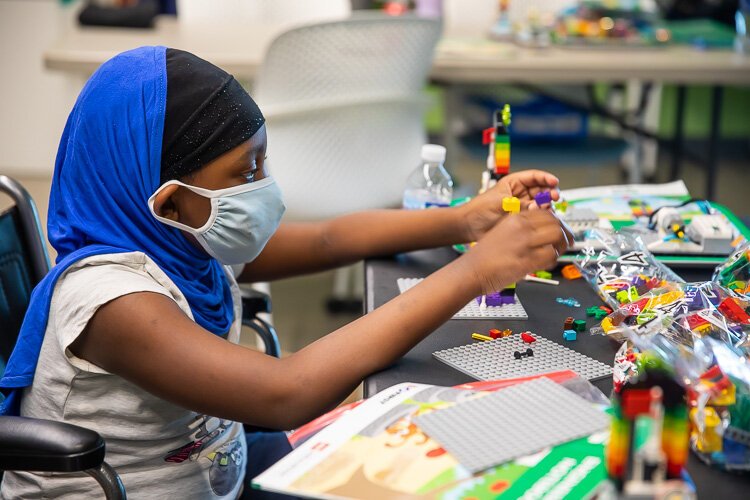 A Girl Scout with the Girl Scouts of Southeastern Michigan Council builds a robot and a foundation for her future success.