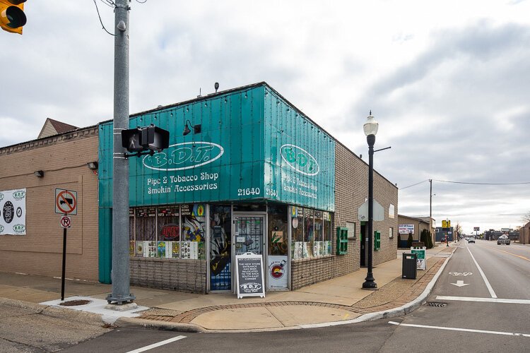 B.D.T.'s Pipe & Tobacco Shop in Hazel Park. Photo by David Lewinski.