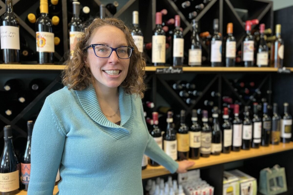 Lindsay Kennedy, owner of Dolcetto Cheese & Specialty Goods in downtown Farmington.