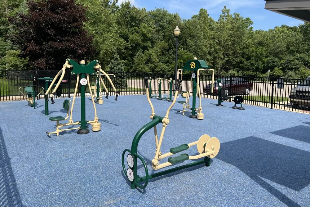 “There are machines that focus on cardio fitness and several that help with strength training," says Kristen Briggs, Sterling Height Recreation Superintendent.