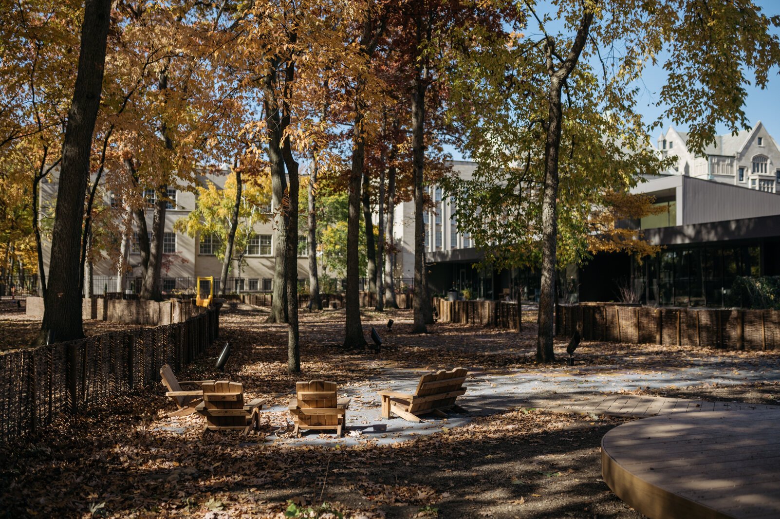 "There's a whole world out here," says Waits. The children have named the trees, and know where the fairies live.