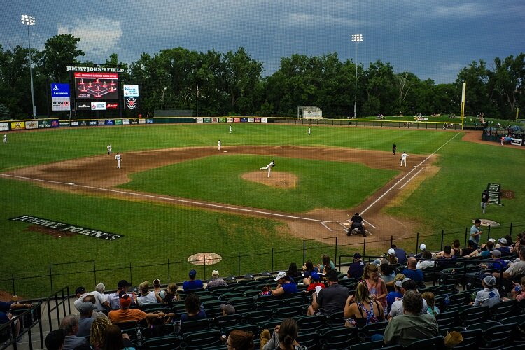 America's pastime at Jimmy John's Field.