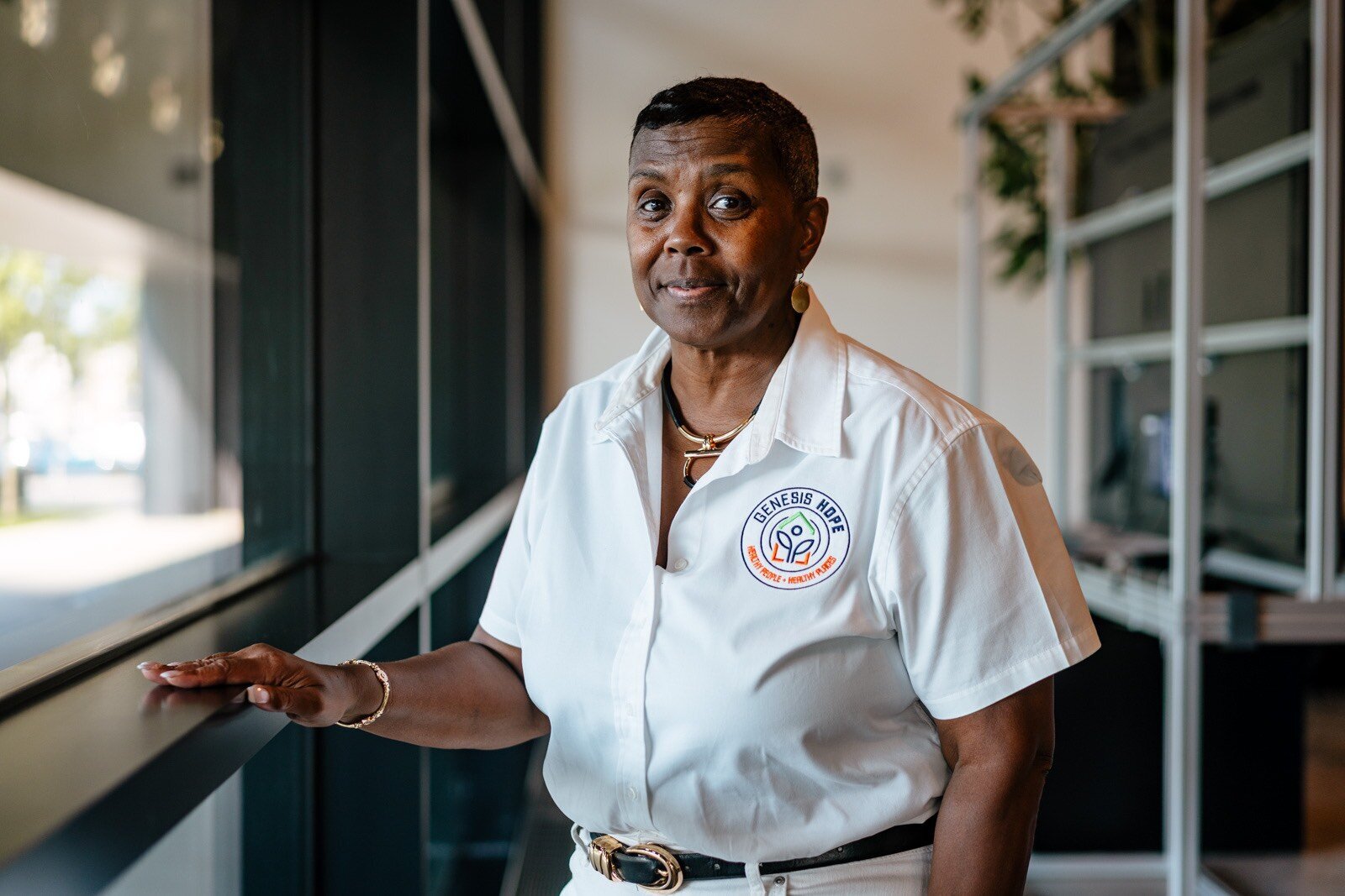 Jeanine Hatcher, Executive Director of GenesisHOPE.