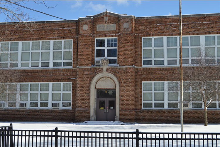 The former John Grace School in Southfield is one among several schools listed in the National Register in advance of adaptive reuse.