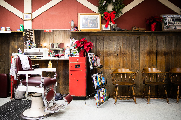 Korner Barbers. Photo by David Lewinski.