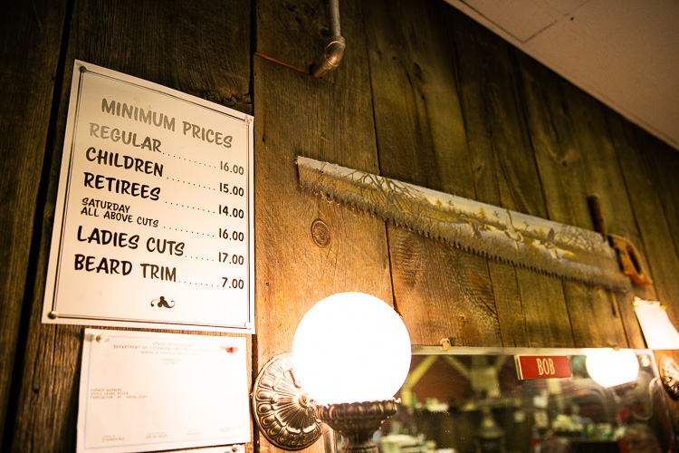 Korner Barbers. Photo by David Lewinski.