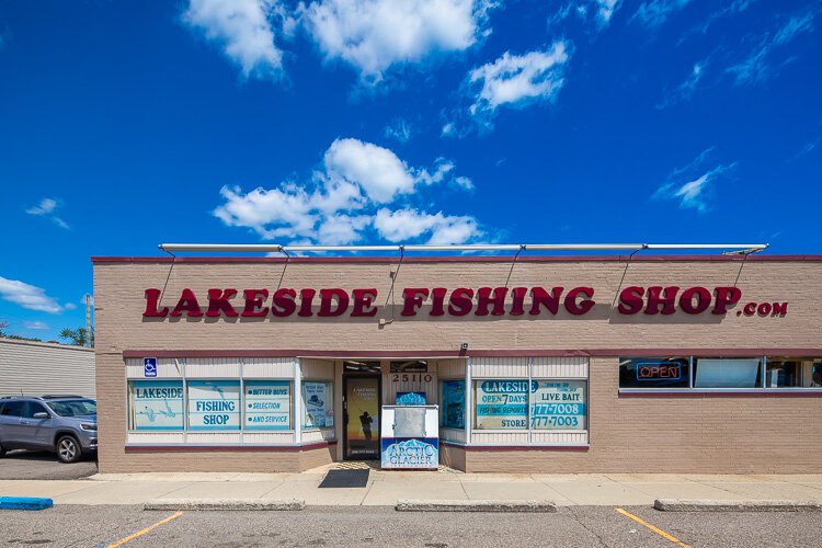 Lakeside Fishing Shop St. Clair Shores.