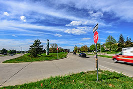 At the bottom of the Woodward Loop. Photo by Doug Coombe.