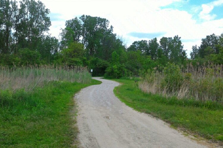 The earliest sections of the LRG were constructed by Canton Twp. and incorporated into the regional trail.