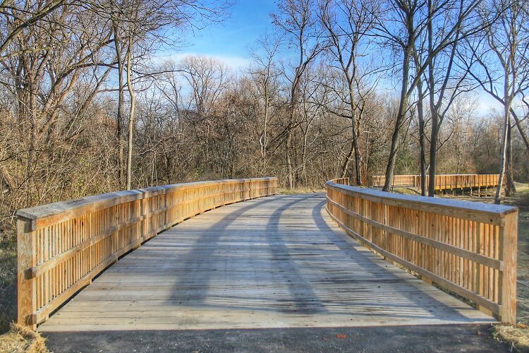 The LRG follows the lower branch of the Rouge River.