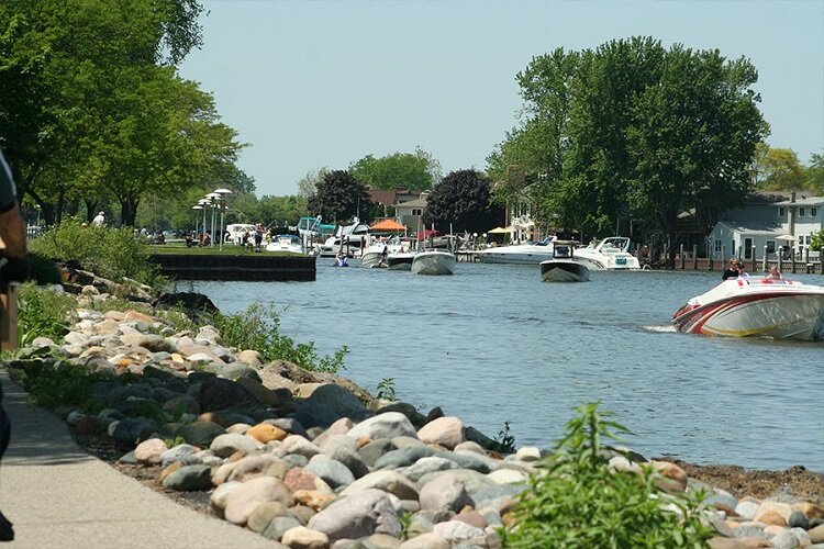 Boats at Lake St. Clair Metropark