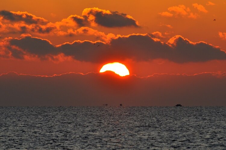 Sunrise on Lake St. Clair