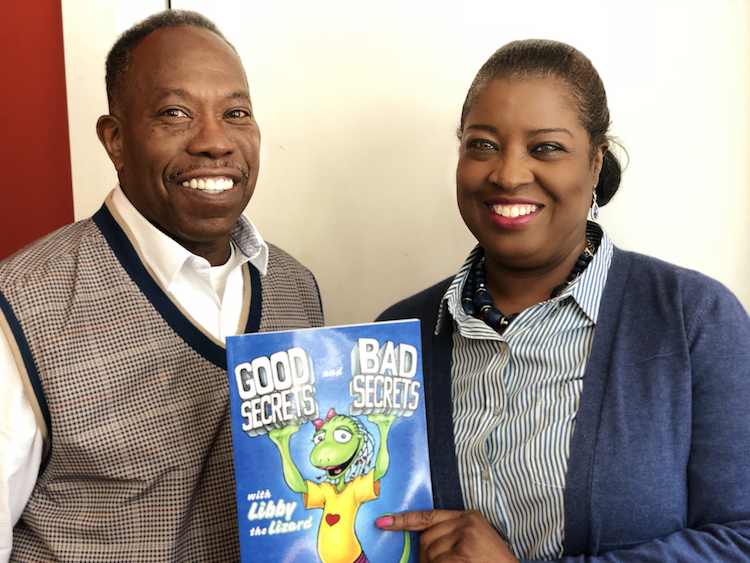 Larry Mathews and Toni McMorris of Good Secrets and Bad Secrets, a Pontiac-based nonprofit.