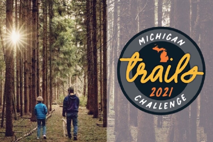The Michigan Trails Week Challenge wants participants to log their miles online.