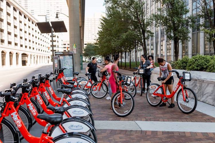 MoGo bikes in Detroit