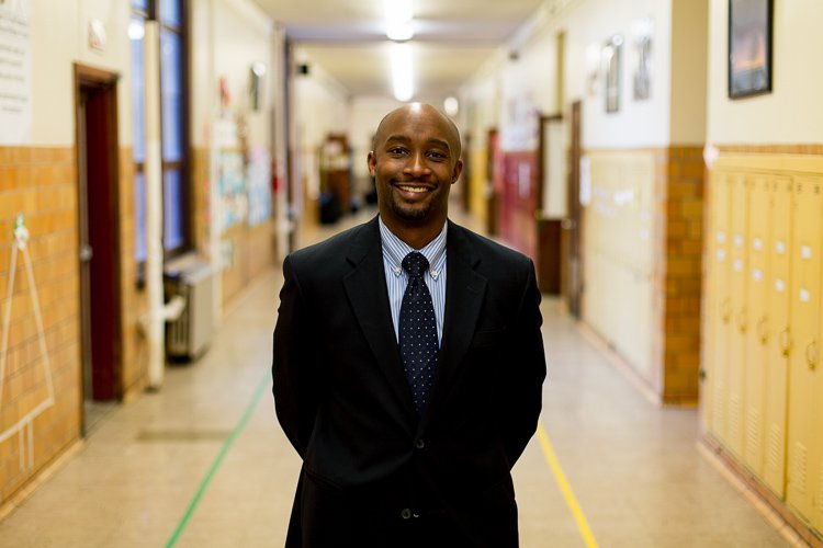 Edison Elementary School principal Marcus Davenport says Montessori has brought diversity to his Detroit school. “You have people coming from diverse backgrounds, coming from other areas of the city,” he says.