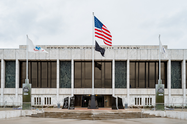 Exterior of the Dearborn Public Library