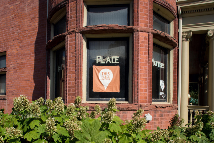 Preservation Detroit headquarters at Mackenzie House. Photo by Nick Hagen. 