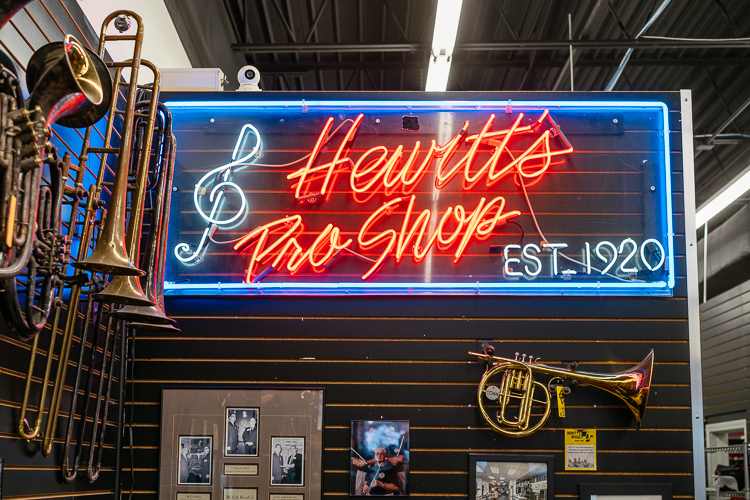 Hewitt's Pro Shop. Photo by Nick Hagen.