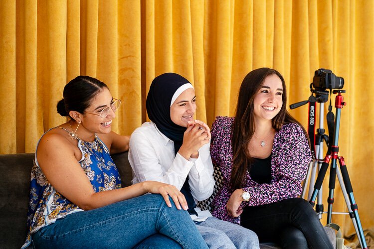 Dearborn Girls (left to right)  Rima Imad Fadlallah, Malak Wazne, Yasmeen Kadouh.
