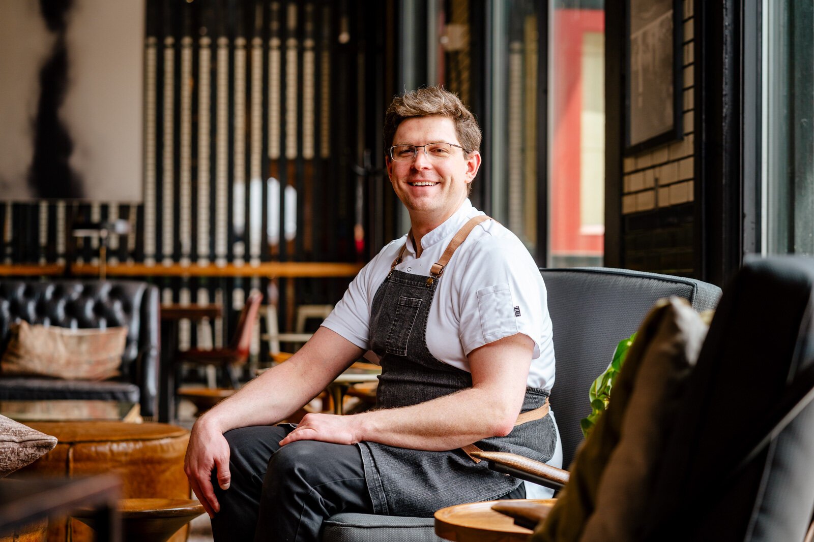 Duncan Spangler, executive pastry chef at the Apparatus Room