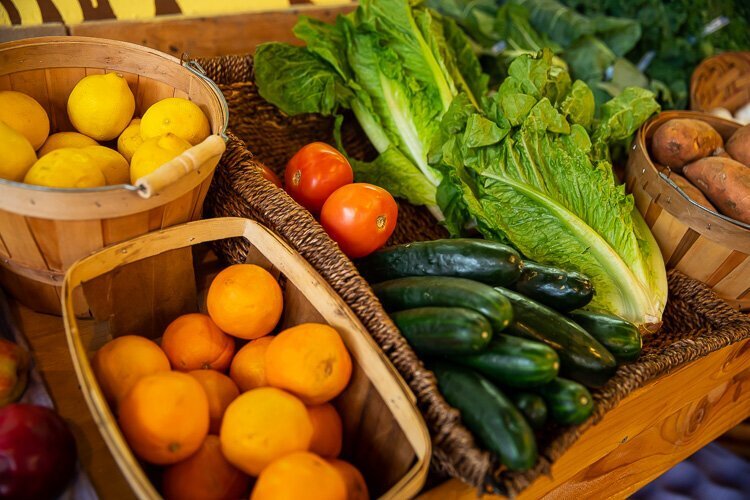 Produce on offer at Micah 6. Photo by David Lewinski.