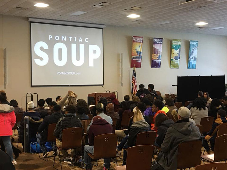 Pontiac Soup on March 3, 2018. Photo courtesy Pontiac Soup.