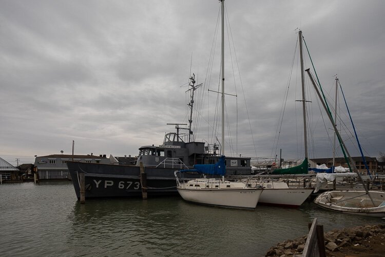 The Pride of Michigan sits near its dock in Harrison Twp.