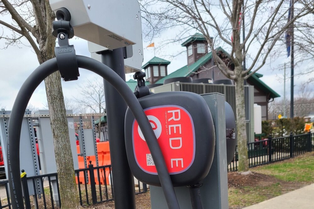 “What I like about Red E Charging is that they retain ownership, install and maintain the equipment, while we help to reduce carbon emissions,” said City Manager David Murphy.