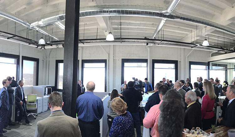 MadDog Technology grand opening in downtown Pontiac. Photo by Christian Marcillo.