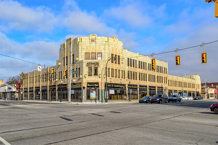 Schaefer building. Photo by Doug Coombe.