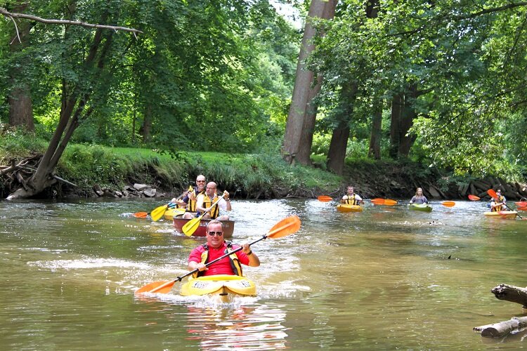 Hitting the Clinton River in Sterling Heights.