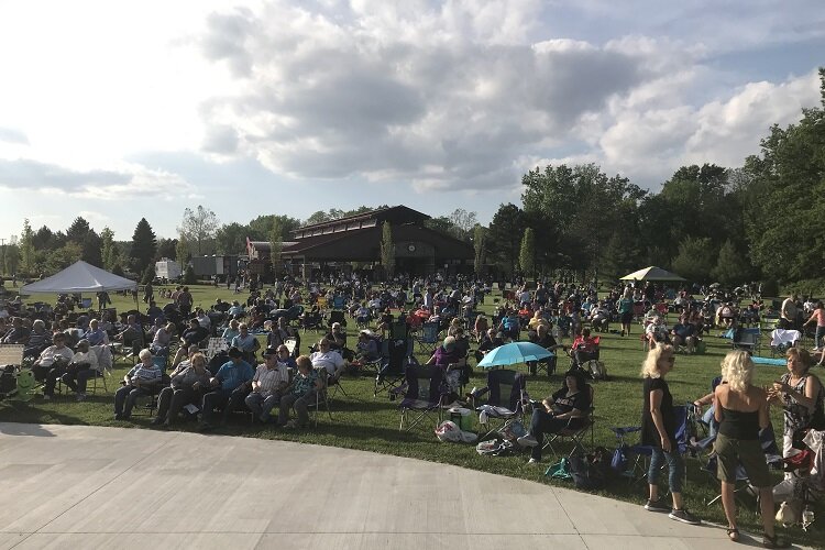 Music in the Park at Dodge Park in Sterling Heights.