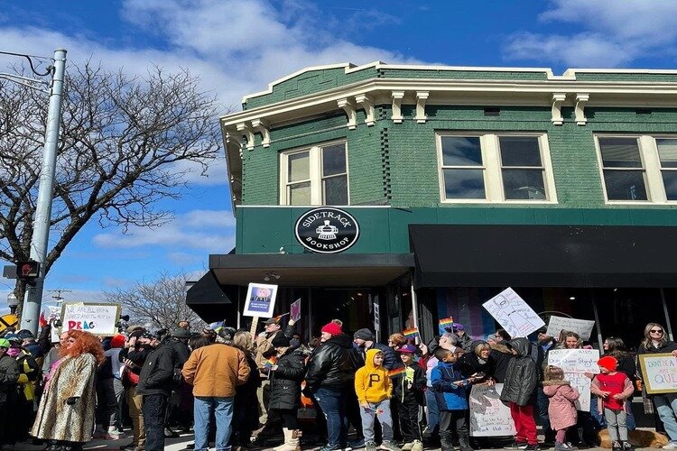 Sidetrack Bookshop in Royal Oak.