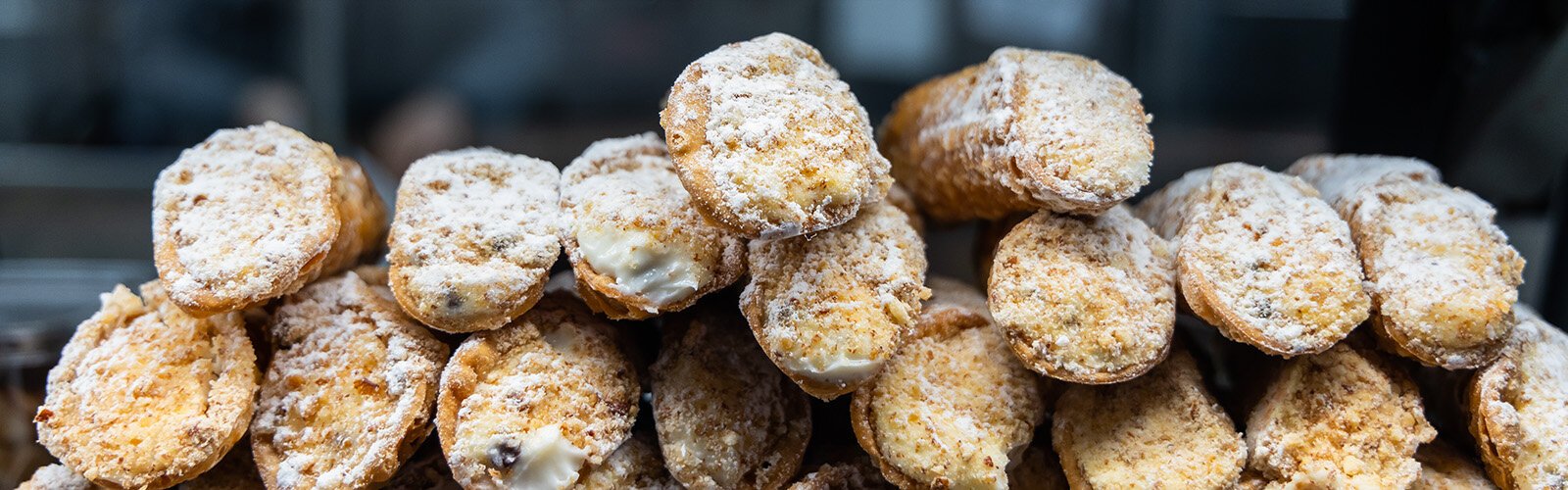 Cannoli at Ventimiglia's Market in Sterling Heights