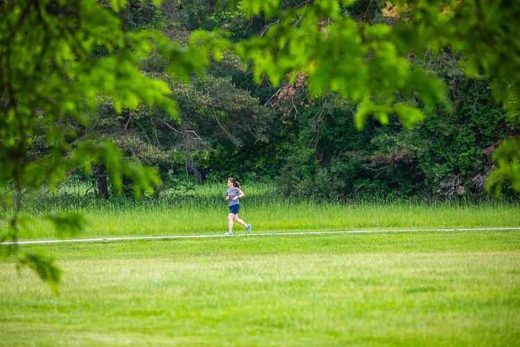 Going for a run at Stony Creek