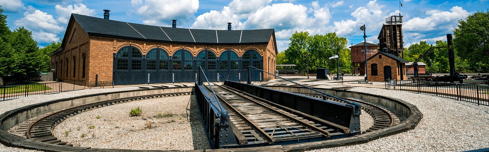 The Roundhouse at Greenfield Village