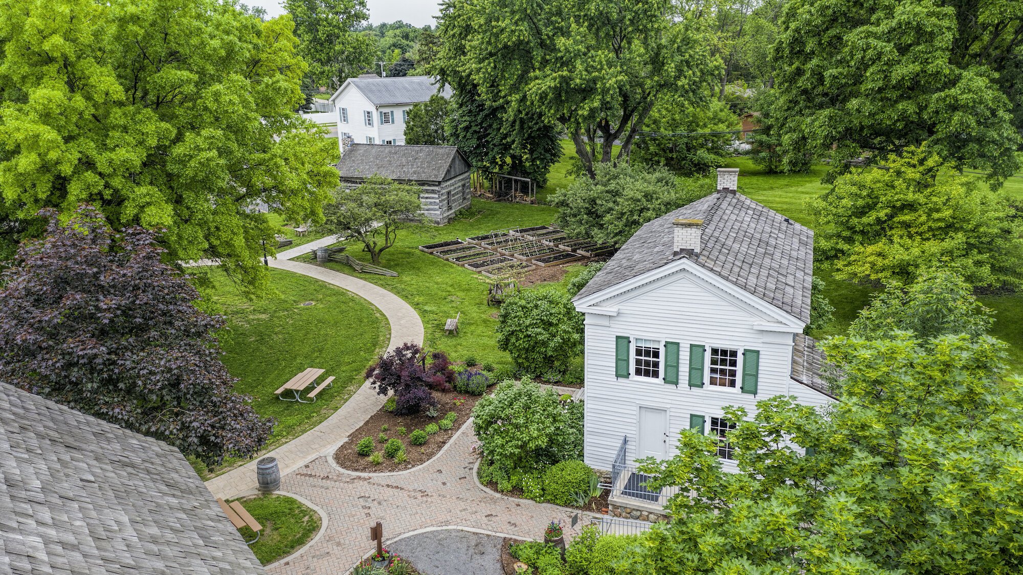 Troy Historic Village Wedding