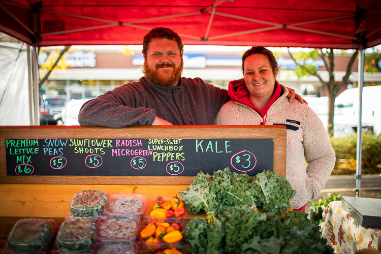 Travis and Maranda Shulert, Shulert Farms. Photo by David Lewinski.