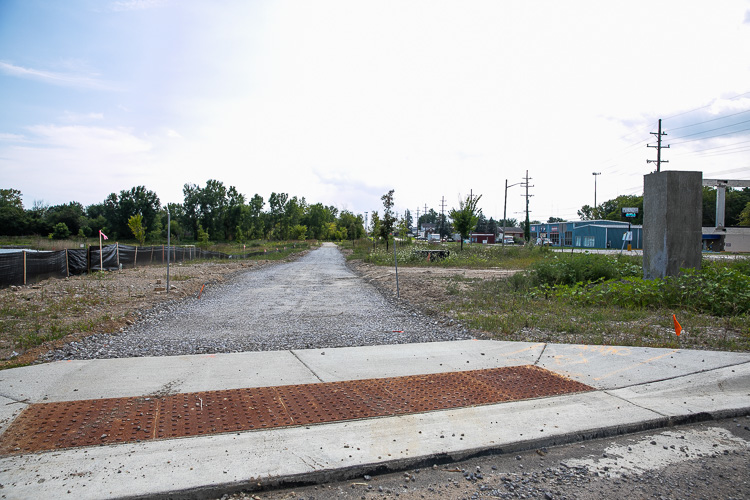 Michigan’s Iron Belle Trail  in Trenton. Photo by David Lewinski.