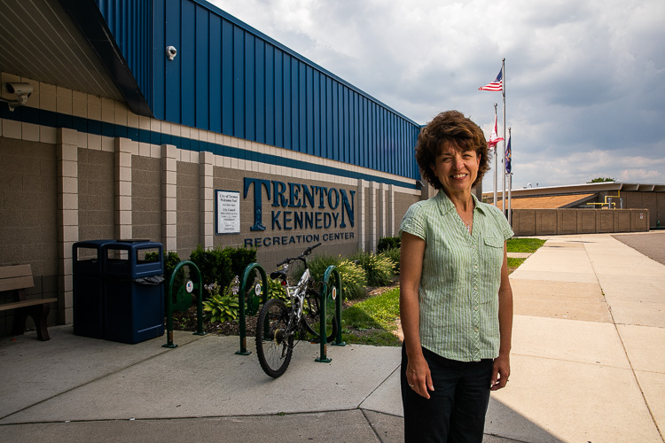 Joann Gonyea, director of the Trenton Parks and Recreation Department. Photo by David Lewinski