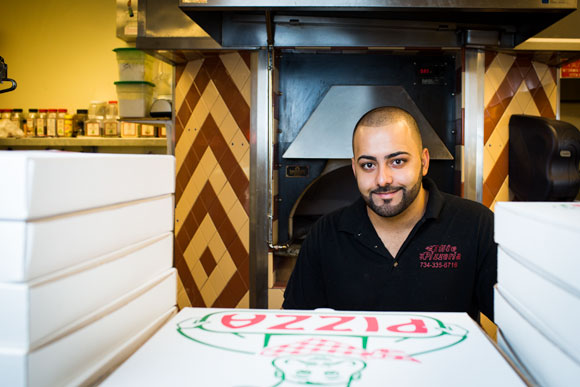 Sam Keaik of Elite Pizzeria in Canton