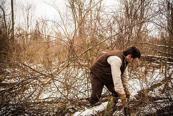USFWS Biologist Greg Norwood at Humbug Marsh