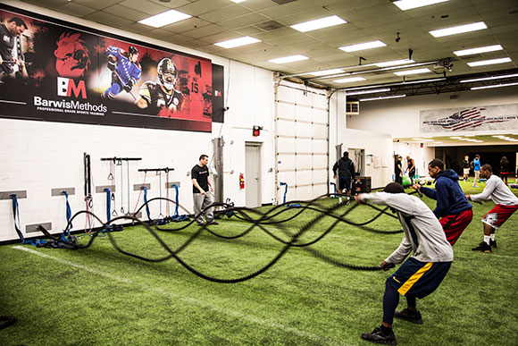 Prepping for the NFL at Barwis Methods