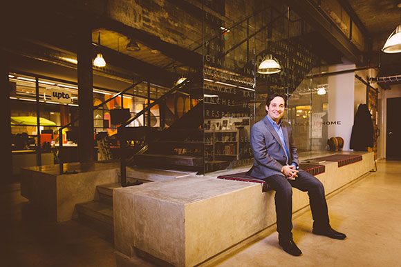 Josh Linkner of Detroit Venture Partners in the Madison Building-Detroit