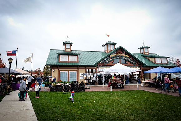 The Main View at the Farmington Pavilion 