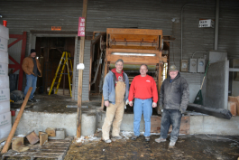 Salvaging parts of South Lyon's historic mill
