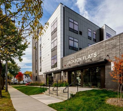 JACKSON FLATS IN NE MINNEAPOLIS, PHOTO BY URBANWORKS, COURTESY ARTSPACE