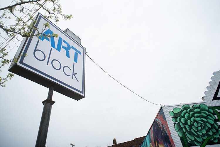 ArtBlock serves as an arts-centric community center for the neighborhood. 